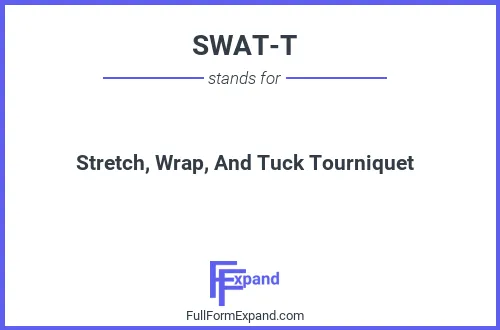 Full form of SWAT-T