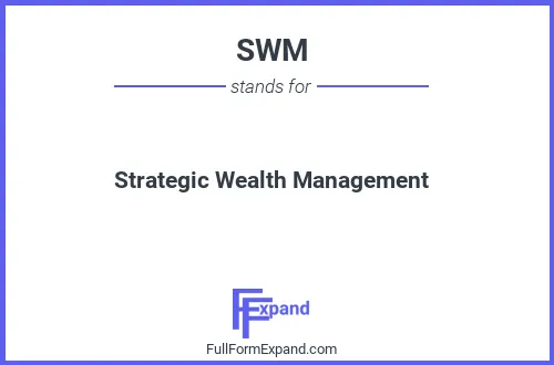 Full form of SWM