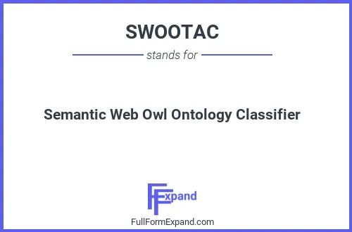 Full form of SWOOTAC