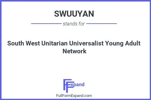 Full form of SWUUYAN