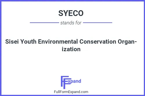 Full form of SYECO