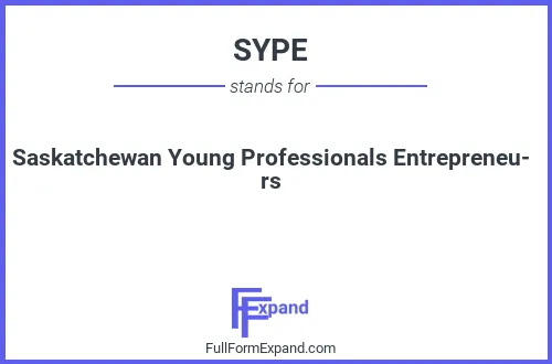 Full form of SYPE