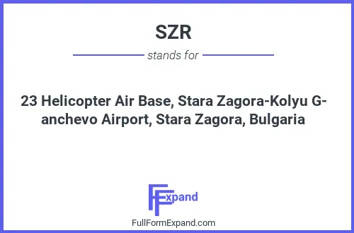 Full form of SZR