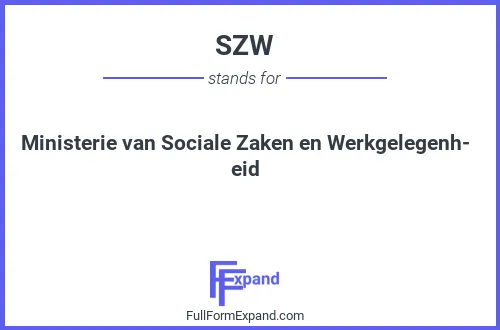Full form of SZW