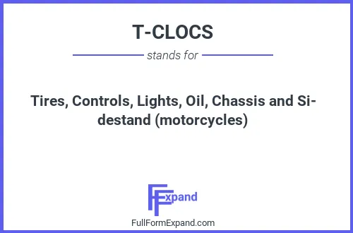 Full form of T-CLOCS