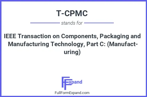 Full form of T-CPMC