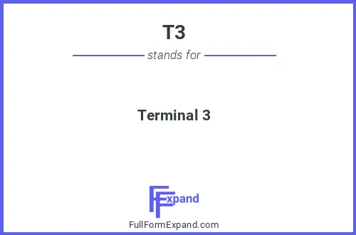 Full form of T3