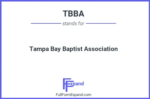 Full form of TBBA