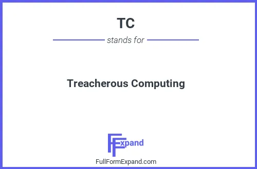 Full form of TC