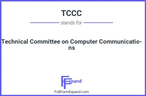Full form of TCCC