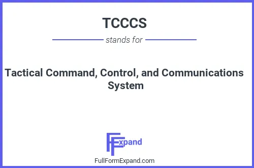 Full form of TCCCS