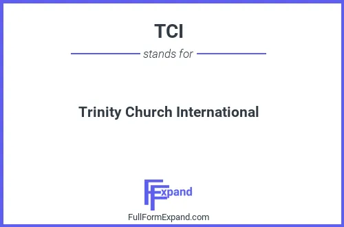 Full form of TCI