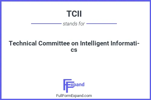 Full form of TCII