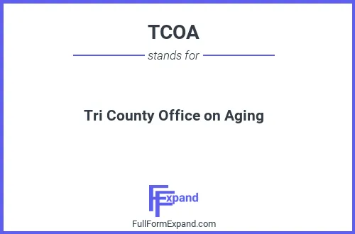 Full form of TCOA