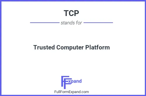 Full form of TCP