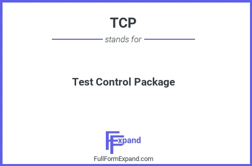 Full form of TCP