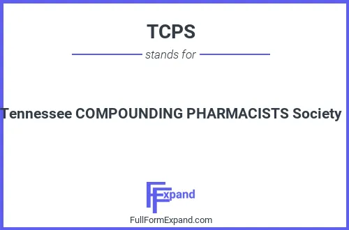 Full form of TCPS