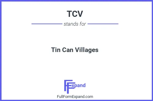 Full form of TCV