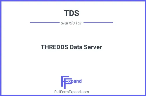 Full form of TDS