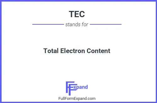 Full form of TEC