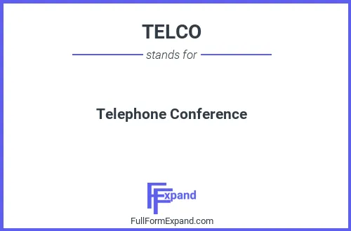 Full form of TELCO