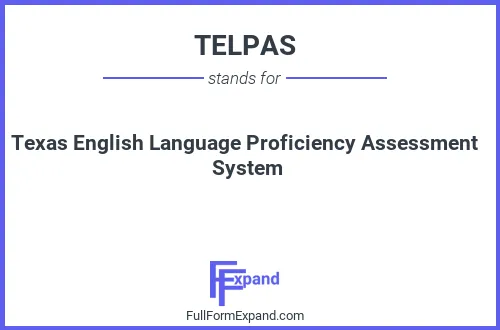 Full form of TELPAS