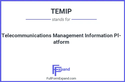 Full form of TEMIP
