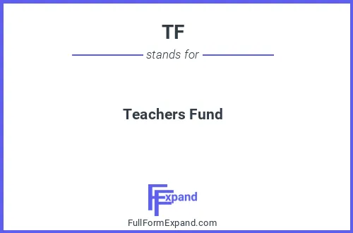 Full form of TF