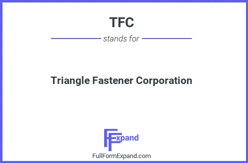 Full form of TFC