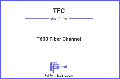 Full form of TFC