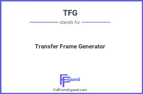 Full form of TFG