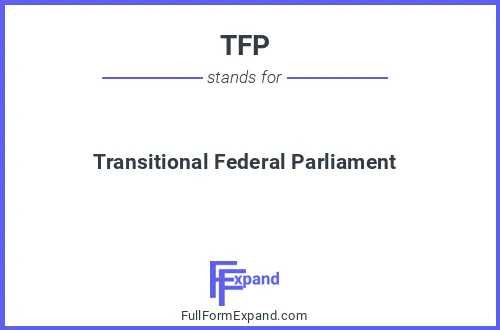 Full form of TFP