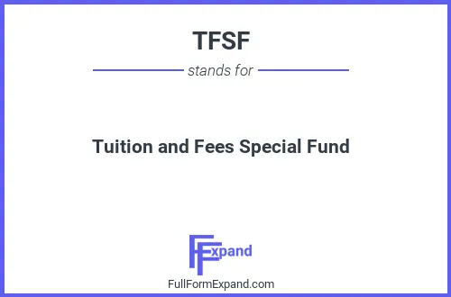 Full form of TFSF