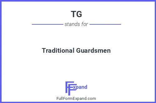 Full form of TG