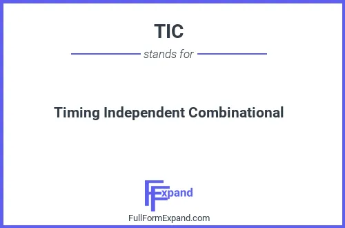 Full form of TIC
