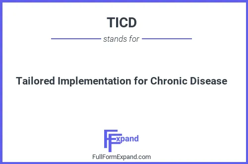 Full form of TICD