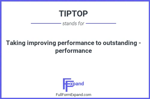 Full form of TIPTOP