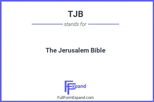 Full form of TJB