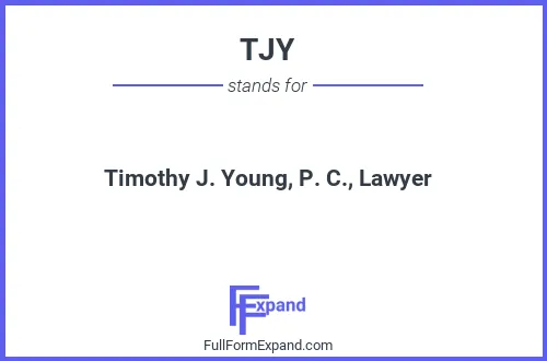 Full form of TJY