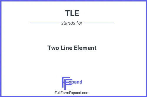 Full form of TLE