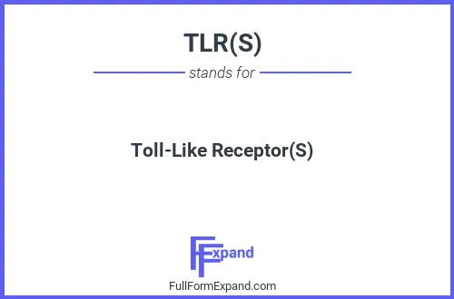 Full form of TLR(S)
