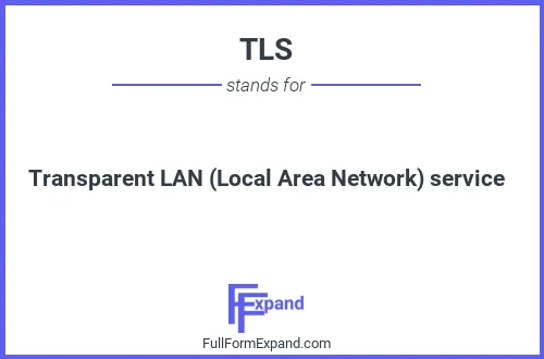 Full form of TLS