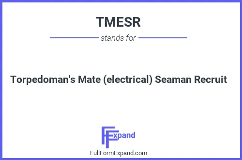 Full form of TMESR