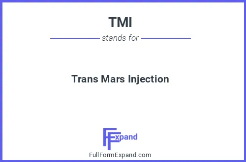 Full form of TMI