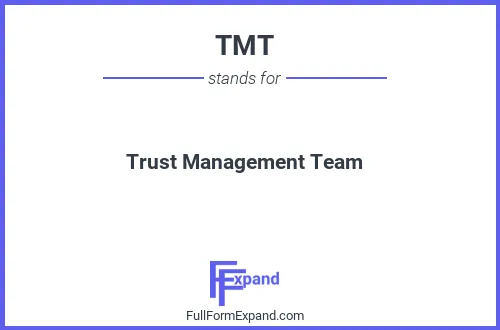 Full form of TMT