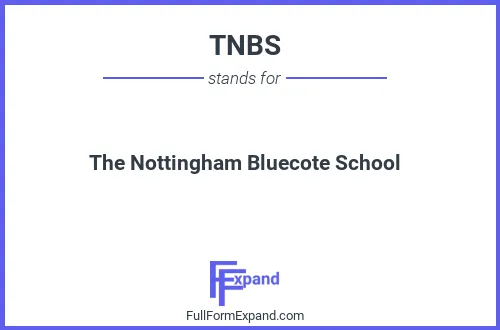 Full form of TNBS