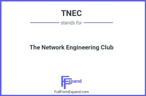 Full form of TNEC