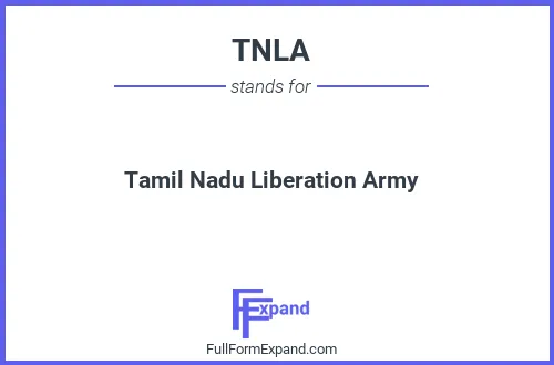 Full form of TNLA