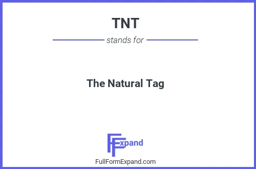 Full form of TNT