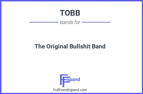 Full form of TOBB